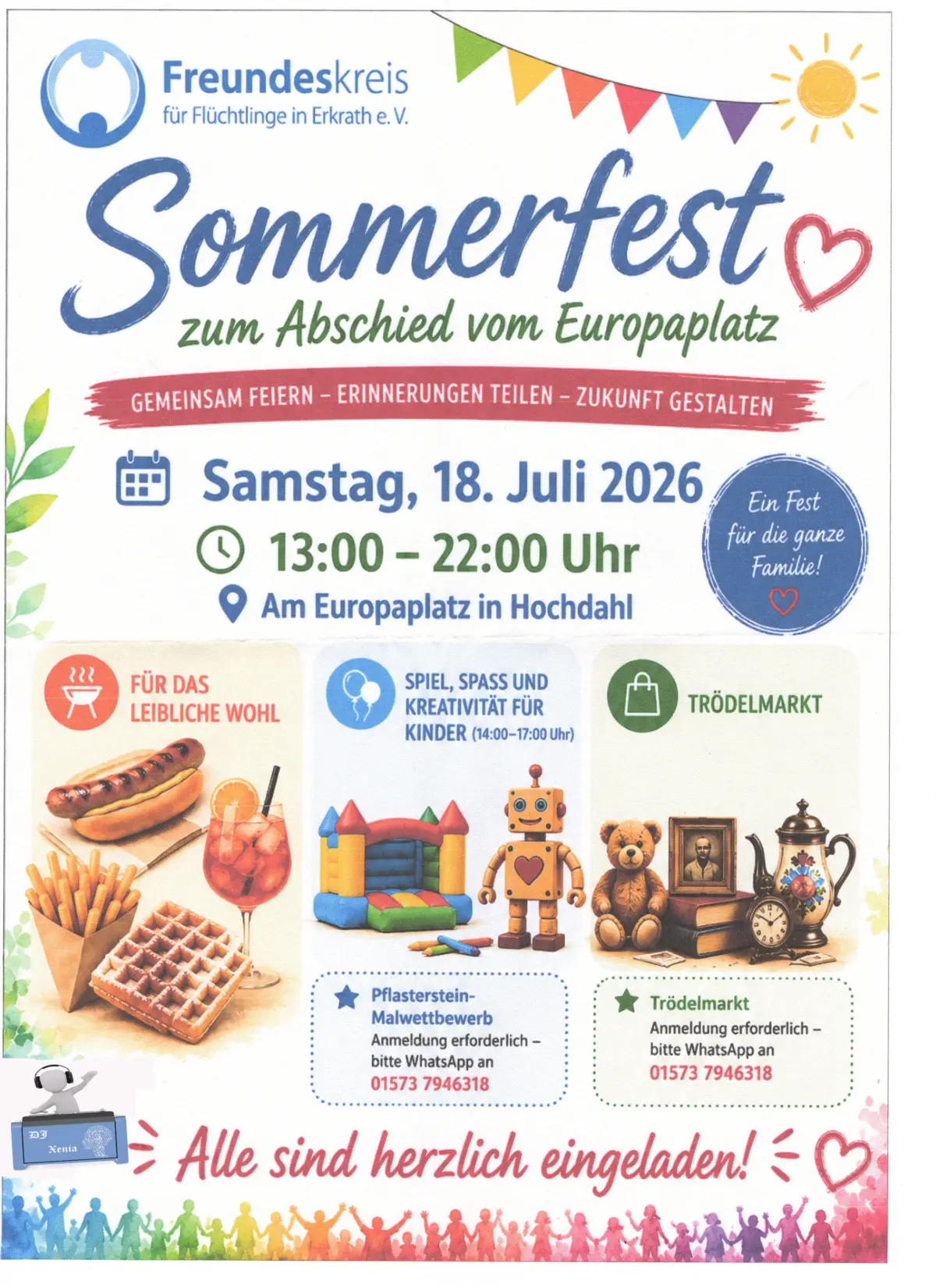 Sommerfest auf dem Europaplatz 2026